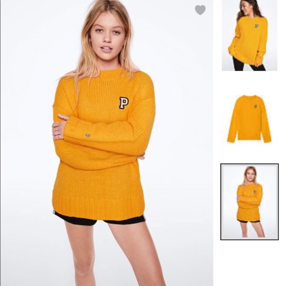 PINK boyfriend style sweater